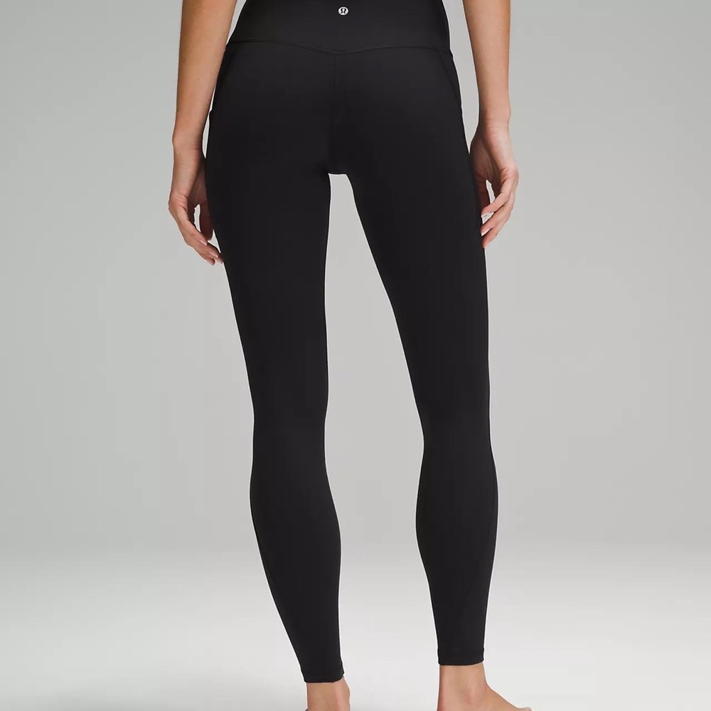 Black mesh lululemon leggings